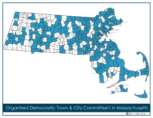 Organized Democratic Town Committees In Massachusetts