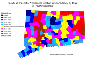 Connecticut Presidential Election Results