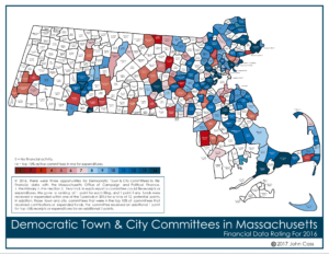 Democratic Town & City Committees in Massachusetts Financial Data Rating for 2016