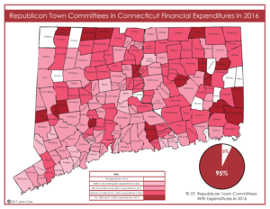 Republican Town Committees Connecticut Expenditures 2016